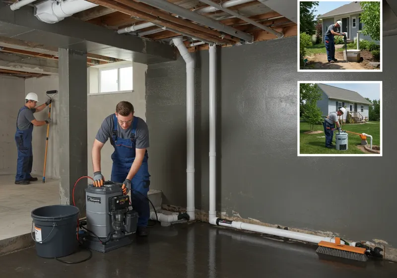 Basement Waterproofing and Flood Prevention process in Jena, LA